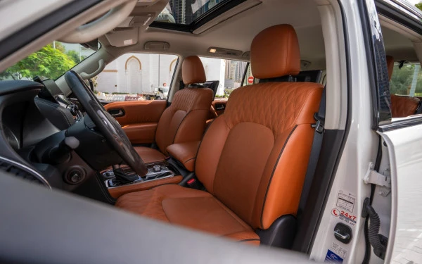  Белый Nissan Patrol Platinum V6 Photo 6