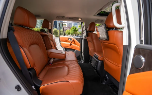  Белый Nissan Patrol Platinum V6 Photo 7