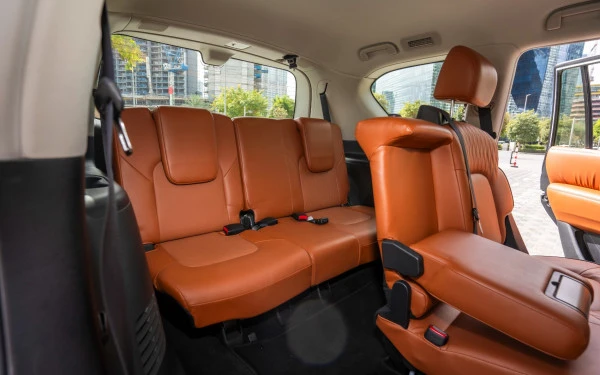  Белый Nissan Patrol Platinum V6 Photo 8