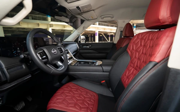  White Nissan Patrol Platinum V6 Photo 8