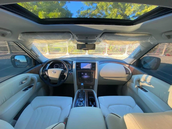  Белый Nissan Patrol V6 Photo 3